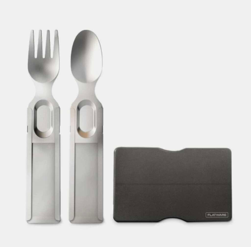 GoSun Flatware just the right size for camping adventures