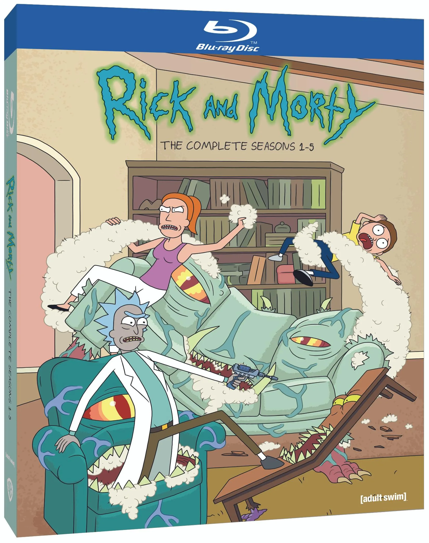 Rick and Morty Seasons 1-5 Box Set Now Available!